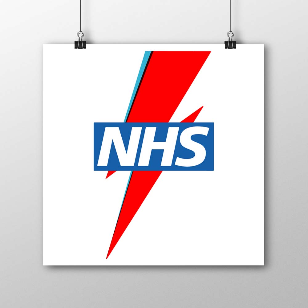 NHS heroes - print